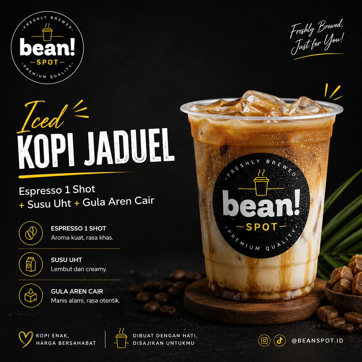 Kopi Bean Spot Iced Kopi Jaduel